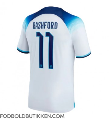 England Marcus Rashford #11 Hjemmebanetrøje VM 2022 Kortærmet